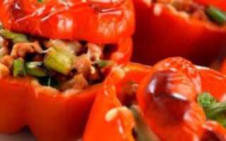 Перцы фаршированные при гв